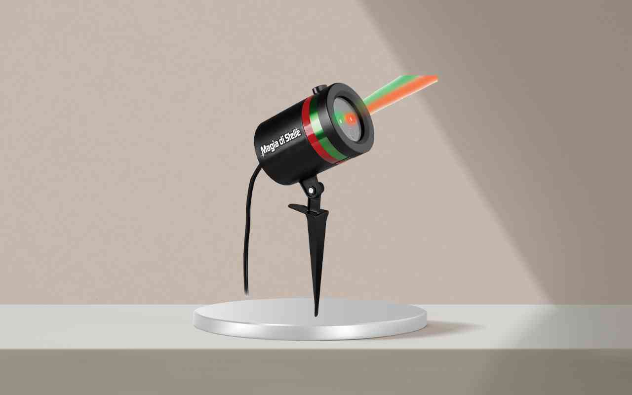 Crea un’atmosfera magica con Magia di Stelle: il faretto laser per ogni occasione