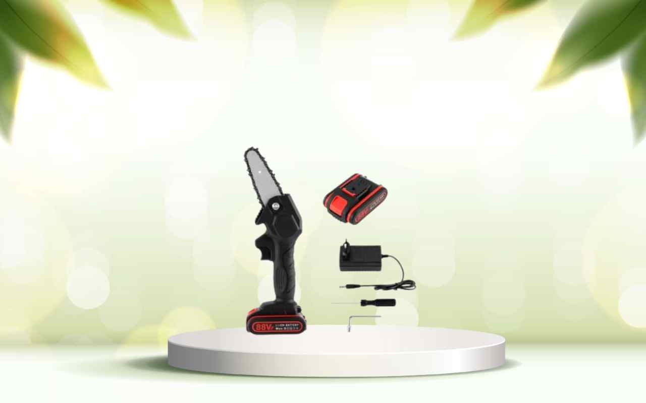 Scopri la mini motosega a batteria: pota il tuo giardino in modo rapido e preciso